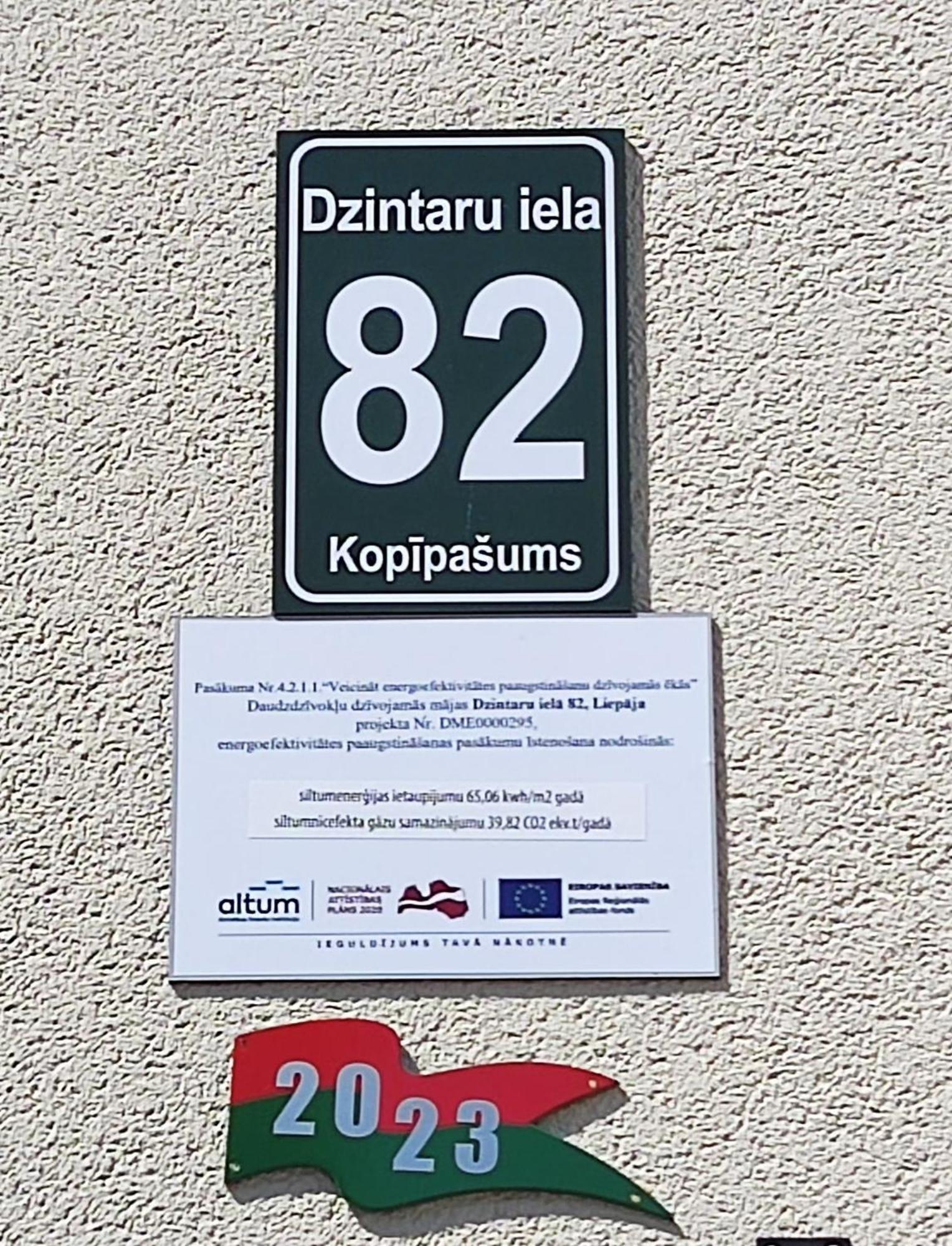 Appartement Dzintari à Liepāja Extérieur photo